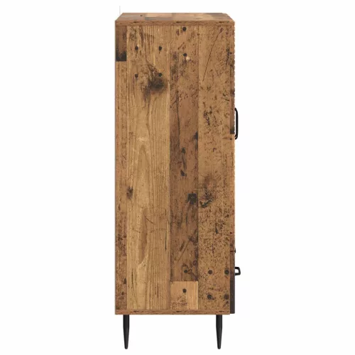  Széf fiókkal Antik Fa 66 x 34,5 x 95 cm Szerelt Fa