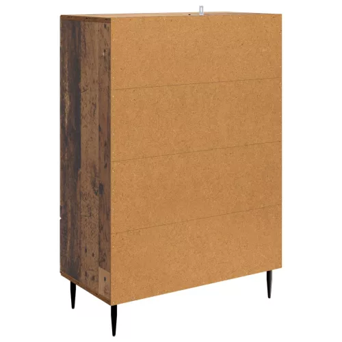  Széf fiókkal Antik Fa 66 x 34,5 x 95 cm Szerelt Fa