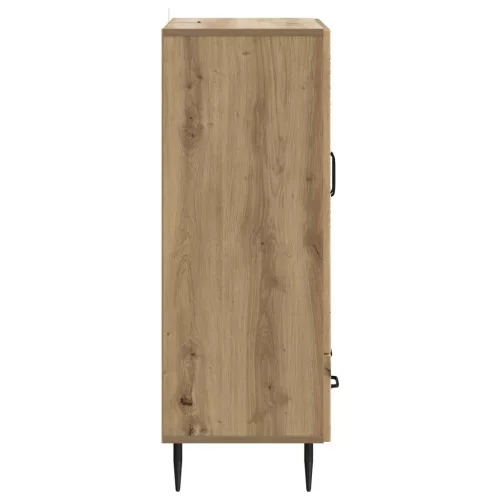  Széf fiókkal Kézműves Tölgy 66 x 34,5 x 95 cm Szerelt Fa