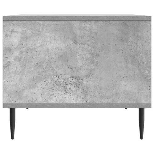 Dohányzóasztal Betonszürke 90 x 50 x 40 cm Szerelt Fa