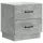  Éjjeliszekrény Betonszürke 43 x 34,5 x 44,5 cm Szerelt Fa