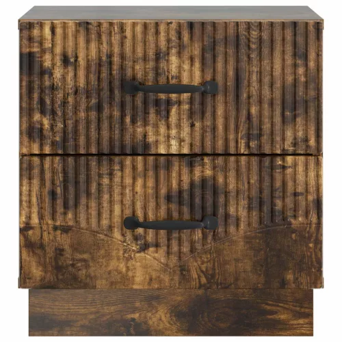  Éjjeliszekrény Füstös Tölgy 43 x 34,5 x 44,5 cm Szerelt Fa