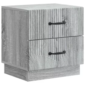    Éjjeliszekrény Szürke Sonoma 43 x 34,5 x 44,5 cm Szerelt Fa