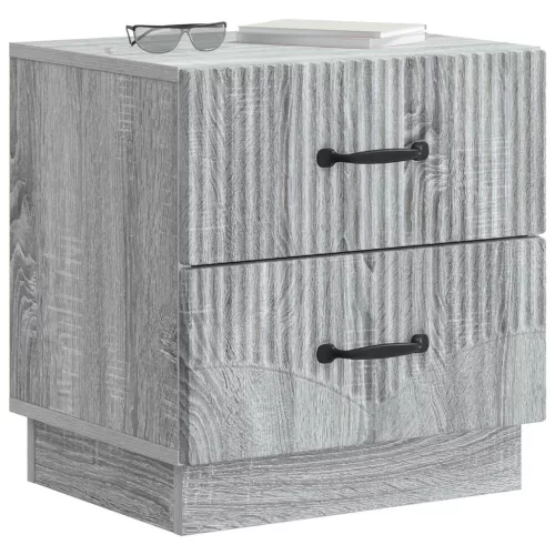  Éjjeliszekrény Szürke Sonoma 43 x 34,5 x 44,5 cm Szerelt Fa