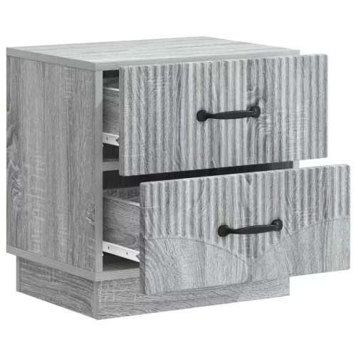  Éjjeliszekrény Szürke Sonoma 43 x 34,5 x 44,5 cm Szerelt Fa