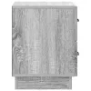  Éjjeliszekrény Szürke Sonoma 43 x 34,5 x 44,5 cm Szerelt Fa