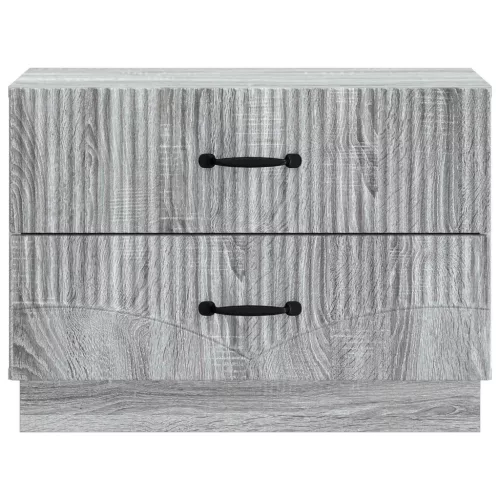  Éjjeliszekrény Szürke Sonoma 62 x 34,5 x 44,5 cm Szerelt Fa