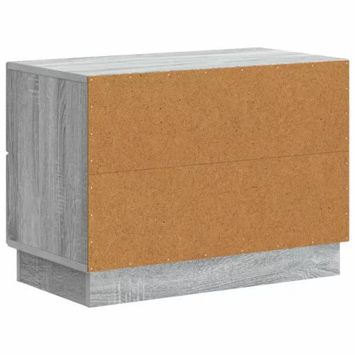  Éjjeliszekrény Szürke Sonoma 62 x 34,5 x 44,5 cm Szerelt Fa