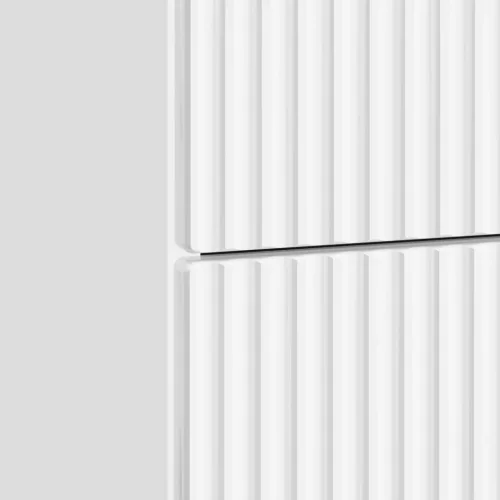  Éjjeliszekrény Magasfényű Fehér 43 x 41 x 63,5 cm Szerelt Fa