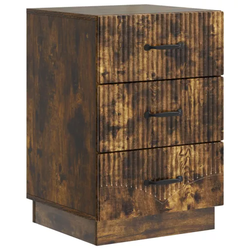  Éjjeliszekrény Füstös Tölgy 43 x 41 x 63,5 cm Szerelt Fa