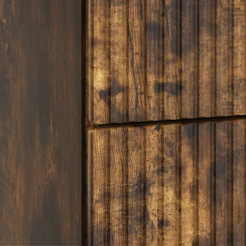  Éjjeliszekrény Füstös Tölgy 43 x 41 x 63,5 cm Szerelt Fa