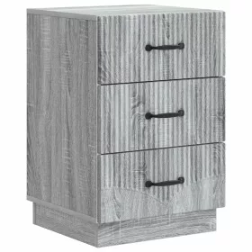    Éjjeliszekrény Szürke Sonoma 43 x 41 x 63,5 cm Szerelt Fa