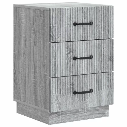  Éjjeliszekrény Szürke Sonoma 43 x 41 x 63,5 cm Szerelt Fa