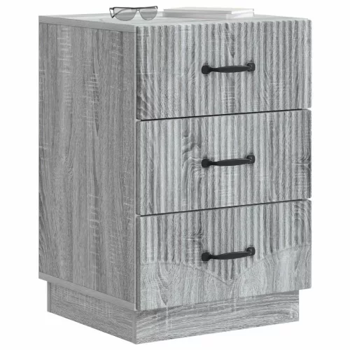  Éjjeliszekrény Szürke Sonoma 43 x 41 x 63,5 cm Szerelt Fa