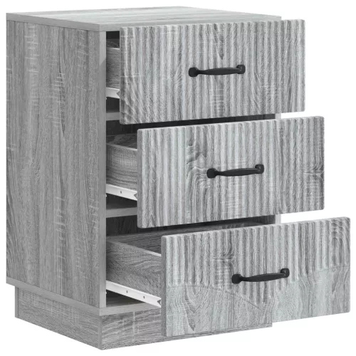  Éjjeliszekrény Szürke Sonoma 43 x 41 x 63,5 cm Szerelt Fa