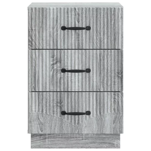  Éjjeliszekrény Szürke Sonoma 43 x 41 x 63,5 cm Szerelt Fa