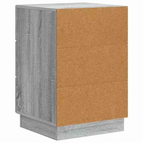  Éjjeliszekrény Szürke Sonoma 43 x 41 x 63,5 cm Szerelt Fa