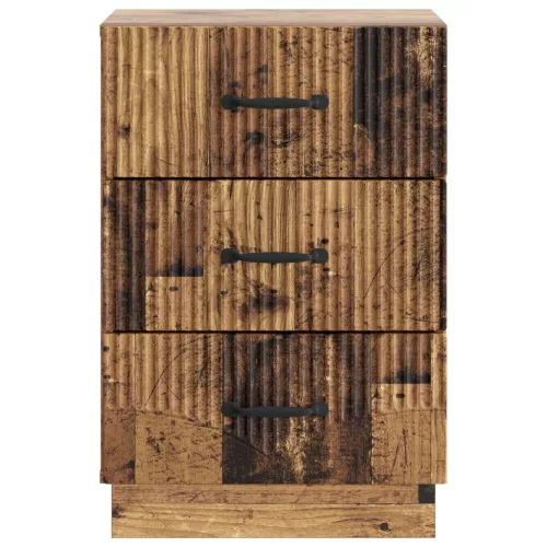  Éjjeliszekrény fiókkal Antik Fa 43 x 41 x 63,5 cm Szerelt Fa