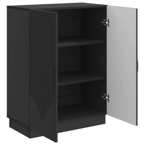  Széf Fekete 66 x 34,5 x 87 cm Szerelt Fa