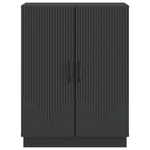  Széf Fekete 66 x 34,5 x 87 cm Szerelt Fa