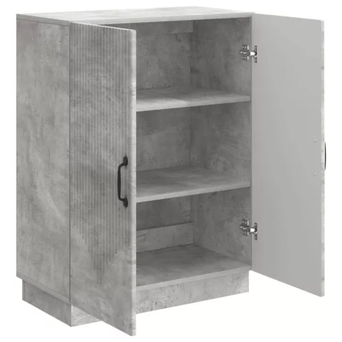  Széf Betonszürke 66 x 34,5 x 87 cm Szerelt Fa