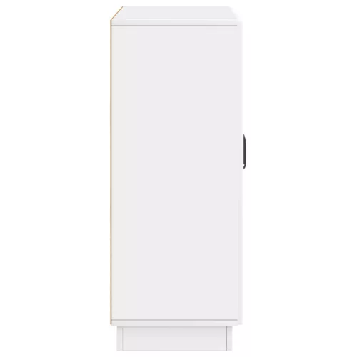  Széf Magasfényű Fehér 66 x 34,5 x 87 cm Szerelt Fa