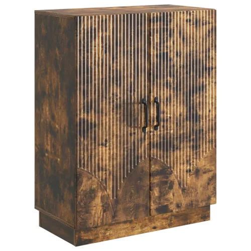  Széf Füstös Tölgy 66 x 34,5 x 87 cm Szerelt Fa