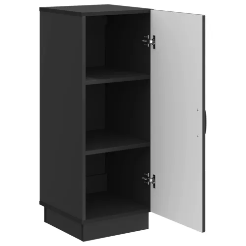  Széf Fekete 33 x 34,5 x 87 cm Szerelt Fa