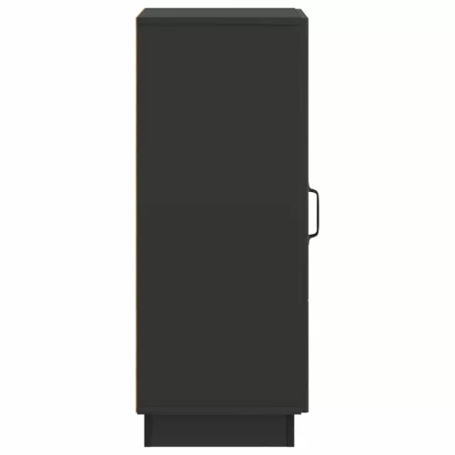  Széf Fekete 33 x 34,5 x 87 cm Szerelt Fa