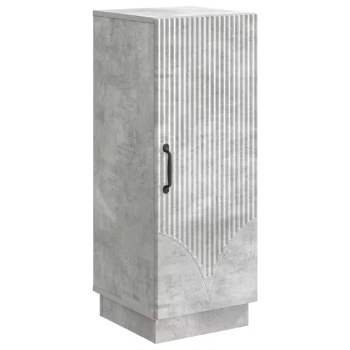  Széf Betonszürke 33 x 34,5 x 87 cm Szerelt Fa