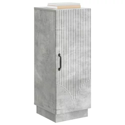  Széf Betonszürke 33 x 34,5 x 87 cm Szerelt Fa