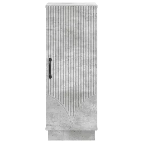  Széf Betonszürke 33 x 34,5 x 87 cm Szerelt Fa