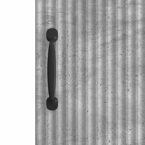  Széf Betonszürke 33 x 34,5 x 87 cm Szerelt Fa