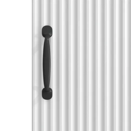  Széf Magasfényű Fehér 33 x 34,5 x 87 cm Szerelt Fa