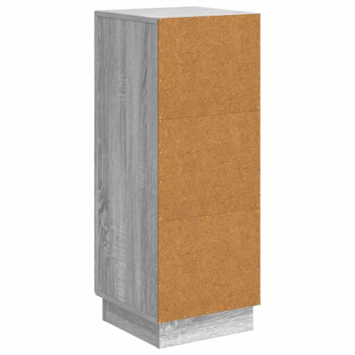  Széf Szürke Sonoma 33 x 34,5 x 87 cm Szerelt Fa