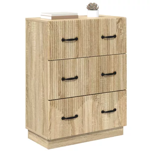  Fiókos szekrény Sonoma Tölgy 66 x 34,5 x 87 cm Szerelt Fa