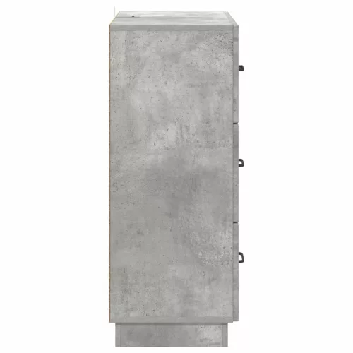  Fiókos szekrény Betonszürke 66 x 34,5 x 87 cm Szerelt Fa