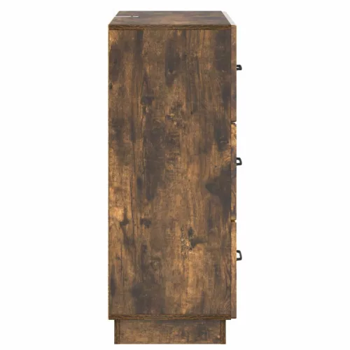  Fiókos szekrény Füstös Tölgy 66 x 34,5 x 87 cm Szerelt Fa