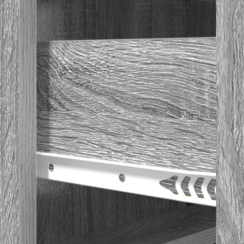  Fiókos szekrény Szürke Sonoma 66 x 34,5 x 87 cm Szerelt Fa