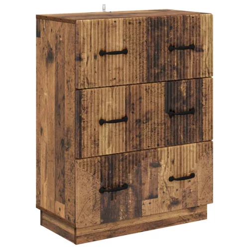  Fiókos szekrény Antik Fa 66 x 34,5 x 87 cm Szerelt Fa