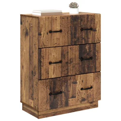  Fiókos szekrény Antik Fa 66 x 34,5 x 87 cm Szerelt Fa