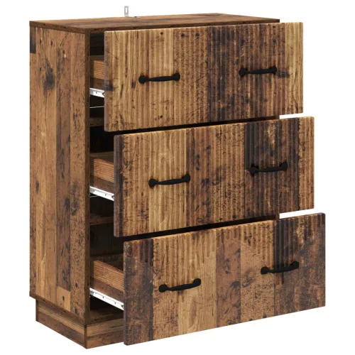  Fiókos szekrény Antik Fa 66 x 34,5 x 87 cm Szerelt Fa