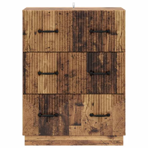  Fiókos szekrény Antik Fa 66 x 34,5 x 87 cm Szerelt Fa