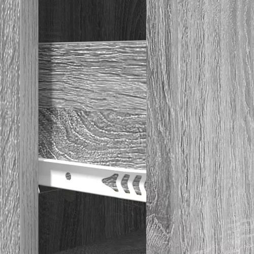  Fiókos szekrény Szürke Sonoma 33 x 34,5 x 87 cm Szerelt Fa