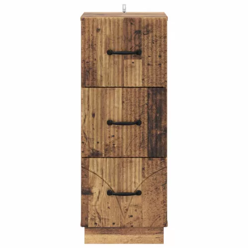  Fiókos szekrény Antik Fa 33 x 34,5 x 87 cm Szerelt Fa
