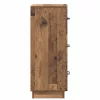  Fiókos szekrény Antik Fa 33 x 34,5 x 87 cm Szerelt Fa