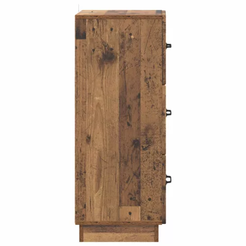  Fiókos szekrény Antik Fa 33 x 34,5 x 87 cm Szerelt Fa