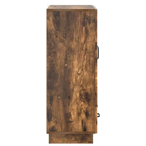  Széf fiókkal Füstös Tölgy 66 x 34,5 x 92 cm Szerelt Fa