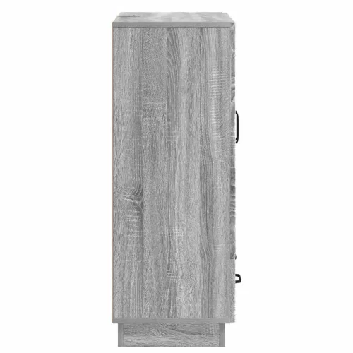  Széf fiókkal Szürke Sonoma 66 x 34,5 x 92 cm Szerelt Fa