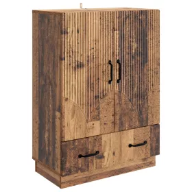  Széf fiókkal Antik Fa 66 x 34,5 x 92 cm Szerelt Fa